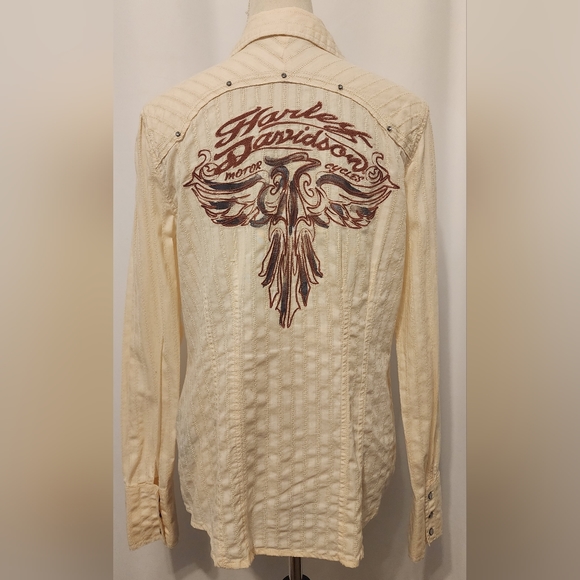 Harley-Davidson long sleeve shirt - Picture 3 of 9